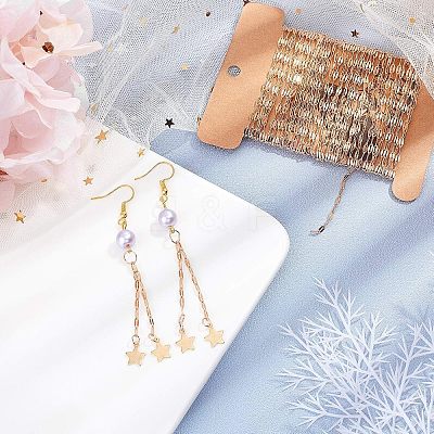 Brass Dapped Chains CHC-FH0001-01G-1