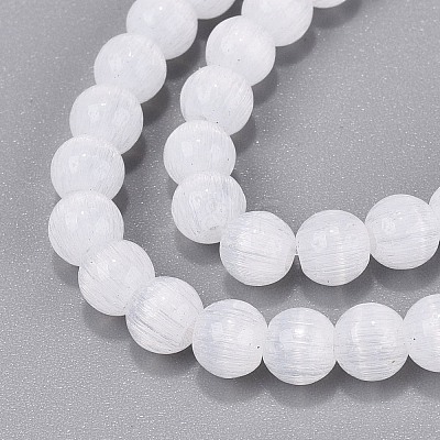 Glass Imitation Cat Eye Beads Strands GLAA-N074-03A-10-1
