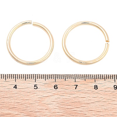 Aluminum Open Jump Rings FIND-G086-01F-S-1