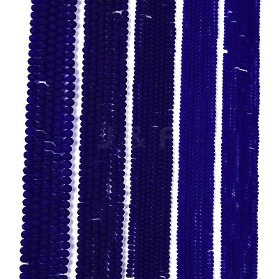 Transparent Glass Beads Strands EGLA-A044-T2mm-MD06-1