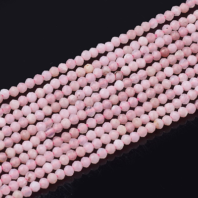 Natural Pink Opal Beads Strands X-G-T064-11-1