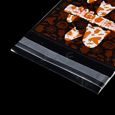 Halloween Theme Plastic Bakeware Bag OPP-Q004-01C-1