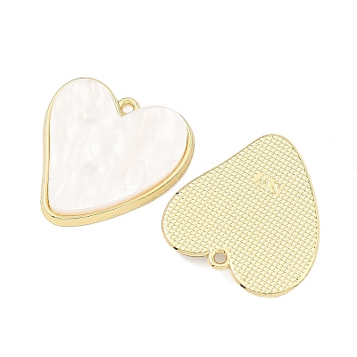 Valentine's Day Alloy with Acrylic Pendants AC-E003-11A-G01-1