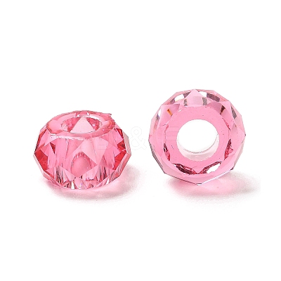 Transparent Resin European Beads X1-RESI-B020-05F-1