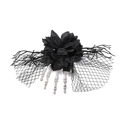 Halloween Party Hair Accessories LS-AJEW-S088-06A-1