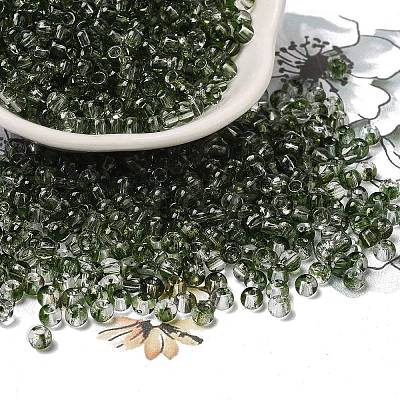 Transparent Colours Glass Round Beads SEED-F006-05A-07-1