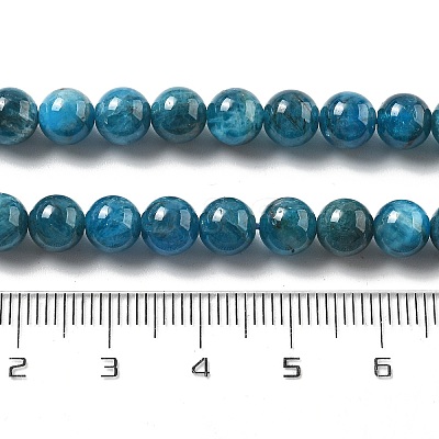 Natural Apatite Beads Strands G-O186-G01-01-1