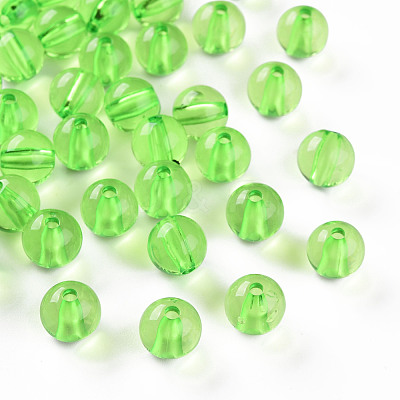 Transparent Acrylic Beads MACR-S370-A10mm-734-1