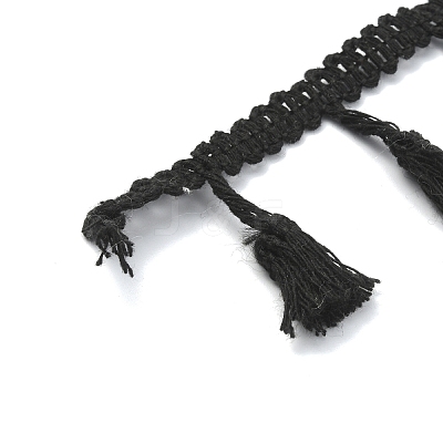Cotton Tassel Ribbon OCOR-WH0079-36C-1