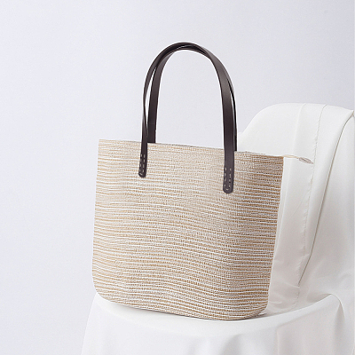 PU Imitation Leather Bag Handles FIND-WH0036-53B-1