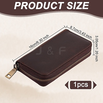 Cowhide Watch Boxes CON-WH0106-10-1