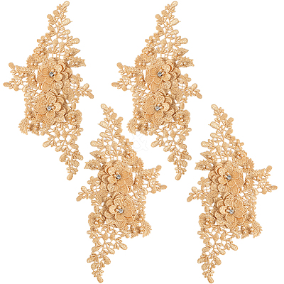 Polyester Embroidery Sequin Costume Accessories DIY-WH20025-016B-1