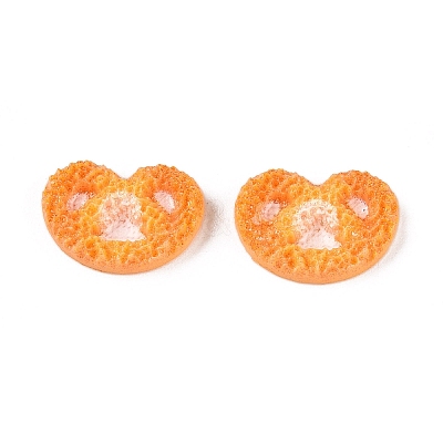 Cookie Luminous Resin Cabochons CRES-T026-02D-1