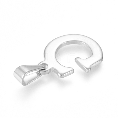 Non-Tarnish 304 Stainless Steel Pendants STAS-F106-95P-G-01-1