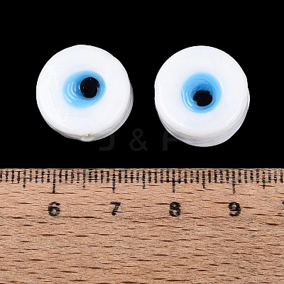 Handmade Evil Eye Lampwork Beads LAMP-N040-01A-1