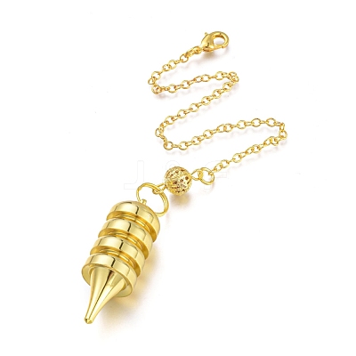 Brass Coil Dowsing Pendulums KK-K239-05G-1