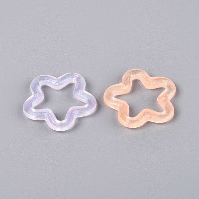 Transparent Luminous Acrylic Pendants TACR-T007-12-1