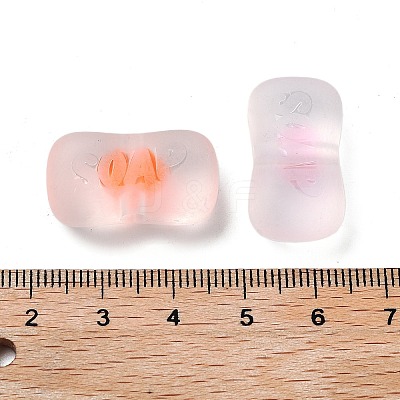 Transparent Acrylic Beads OACR-A032-04-1