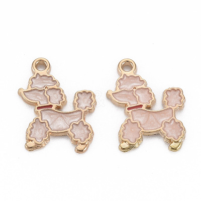 Alloy Enamel Pendants X-ENAM-N055-013A-NR-1
