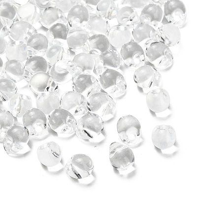 Imitation Crystal Transparent Acrylic Beads LS-TACR-K005-01B-1