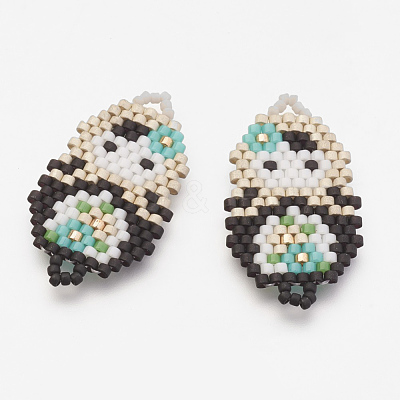 MIYUKI & TOHO Handmade Japanese Seed Beads Links X-SEED-G002-232-2-1