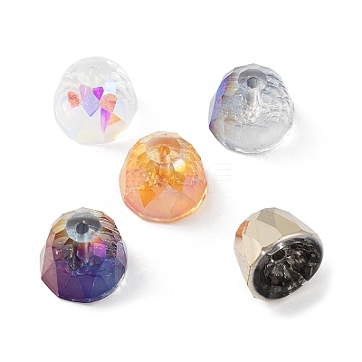 Electroplate Glass Beads GLAA-D016-20-1