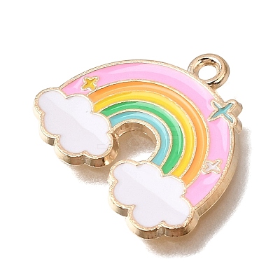 Alloy with Enamel Pendants AL-CBA9E11-05I-KCG-1