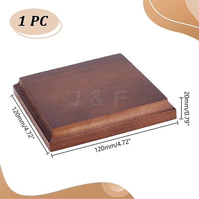 Wood Display Pedestals AJEW-WH0314-558C-1