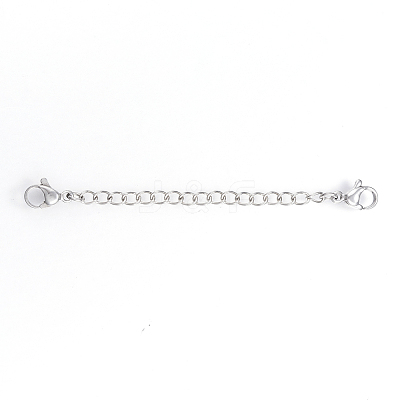 Tarnish Resistant 304 Stainless Steel Chain Extender X-STAS-H349-E-01P-1