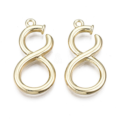 Rack Plating Alloy Pendants PALLOY-T077-65LG-RS-1