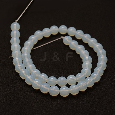 Opalite Beads Strands X-G-G687-30-8mm-1