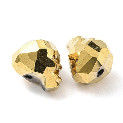 Electroplate Glass Bead EGLA-A006-01B-1