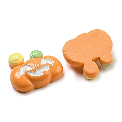 Halloween Opaque Resin Decoden Cabochons CRES-H002-02I-1