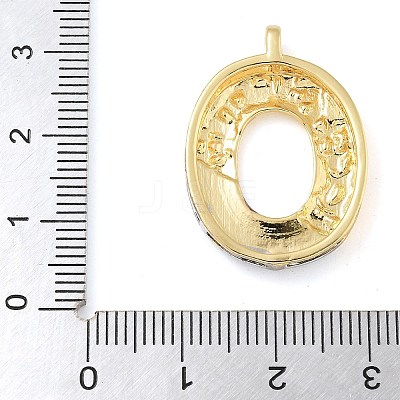 Brass Pendants PALLOY-S036-01G-O-1