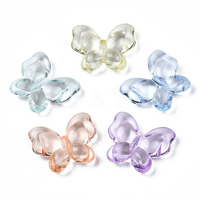 Transparent Acrylic Beads X-TACR-S134-025-1