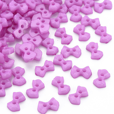 2-Hole Plastic Buttons BUTT-N018-028-02-1