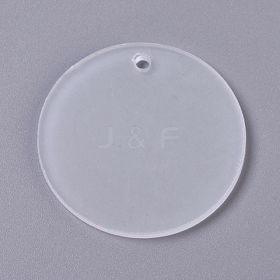 Acrylic Pendants X-OACR-TAC0001-03-1