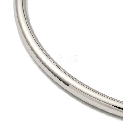 Non-Tarnish 7Pcs 304 Stainless Steel Polishing Plain Bangles Kit BJEW-G695-01P-1