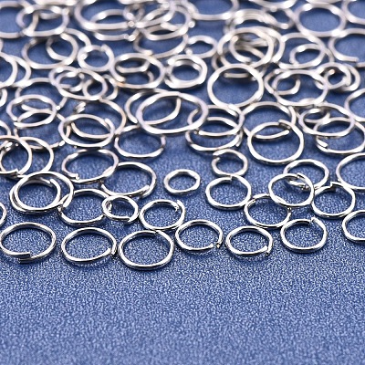 126g Iron Round Open Jump Rings IFIN-SZ0001-26-1