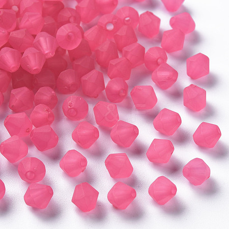 Frosted Acrylic Beads MACR-S373-61K-09-1