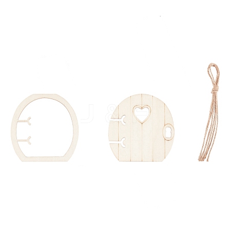 Natural Wood Cabochons LS-WOOD-WH0115-15-1