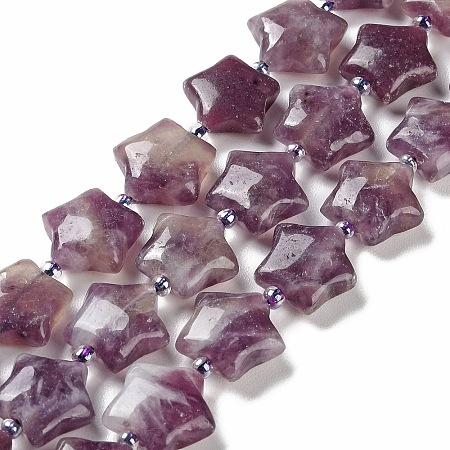 Natural Amethyst Beads Strands G-NH0005-023-1