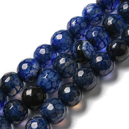 Natural Agate Beads Strands G-C082-A01-12-1