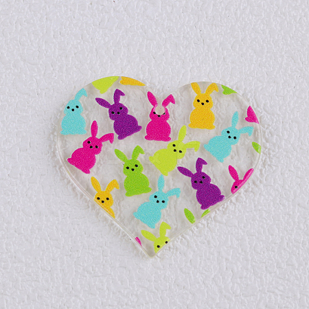 Easter Theme Acrylic Pendants OACR-S003-07B-1