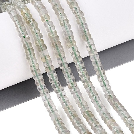 Synthetic Green Strawberry Quartz Beads Strands G-Q606-46A-08-1