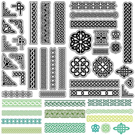 Custom Wall Theme PVC Plastic Clear Stamps DIY-WH0619-0024-1