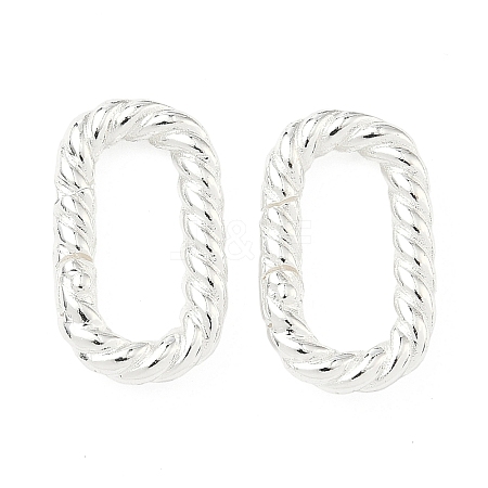 Brass Spring Gate Rings KK-H532-04S-1