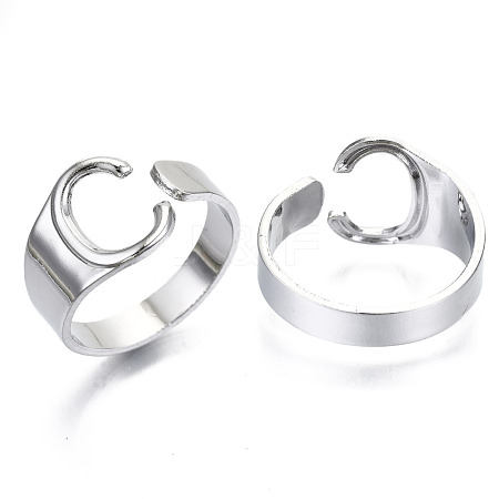 Alloy Cuff Finger Rings RJEW-S038-195C-P-NR-1