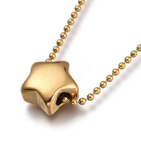 304 Stainless Steel Pendant Necklaces NJEW-JN03119-03-1