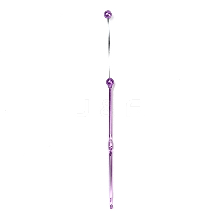 DIY Alloy Beadable Crochet Hooks AJEW-A064-02B-1